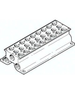 Blok przyłączeniowy CPE14-PRS-3/8-9 (543837), Festo