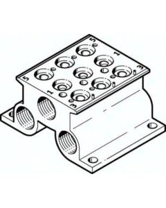 Blok przyłączeniowy CPE18-PRS-3/8-3 (543840), Festo