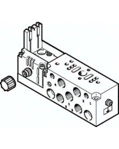 Płyta przyłączeniowa VMPA2-IC-AP-1-EX1E (8005151), Festo