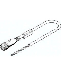 Kabel przyłączeniowy NEBU-M12G5-K-2.5-LE4 (550326), Festo