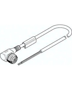 Kabel przyłączeniowy NEBU-M12W5-K-2.5-LE4 (550325), Festo