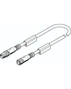 Kabel przyłączeniowy NEBU-M8G3-K-2.5-M8G3 (541348), Festo