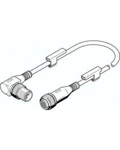 Kabel przyłączeniowy NEBU-M12G5-K-2-M12W5 (8003618), Festo