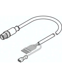 Kabel silnika NEBM-SM12G8-E-25-Q5-LE6 (5105620), Festo