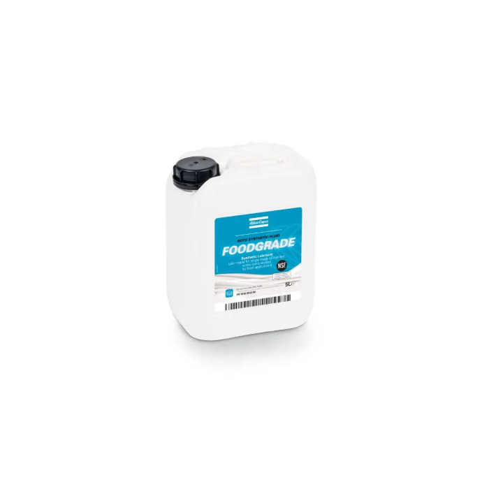 Olej Roto Foodgrade Fluid Atlas Copco 5 Litrów 1630 0833 00 DO ŻYWNOŚCI