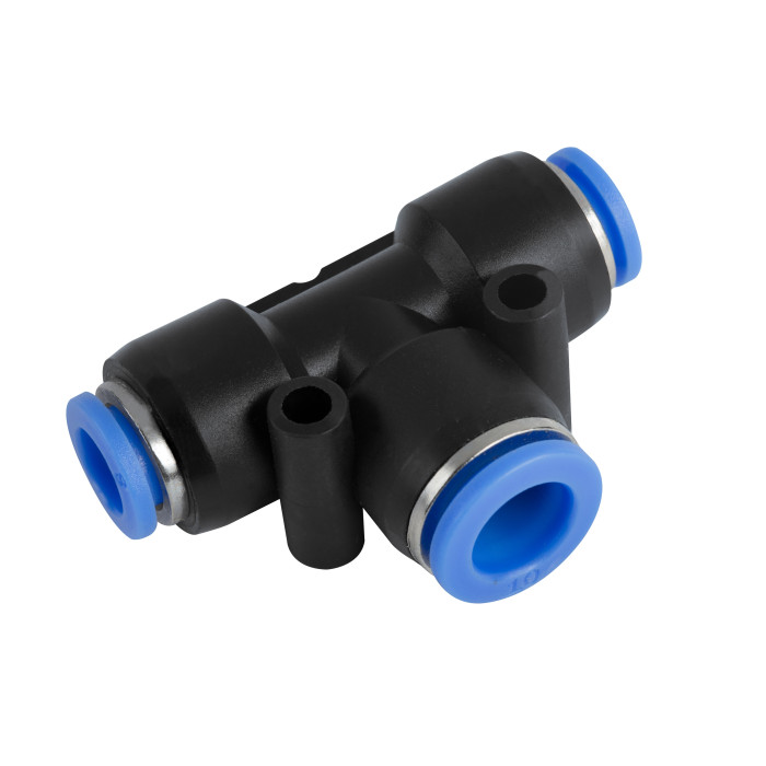 ZŁĄCZKA PNEUMATYCZNA WTYKOWA TRÓJNIK REDUKCYJNY T AUTO 2 x 12 mm 1 x 16 mm