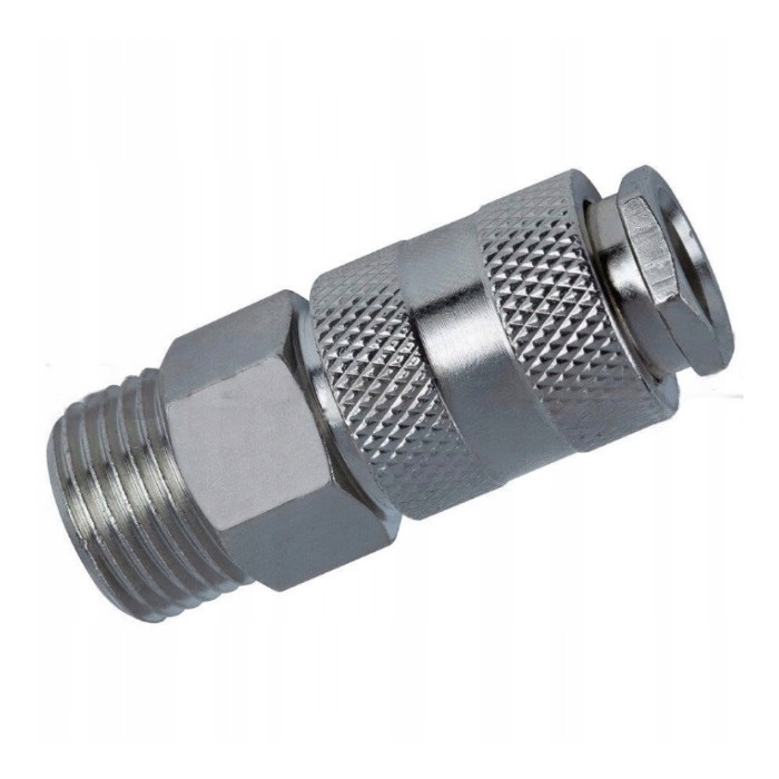 SZYBKOZŁĄCZE SZYBKOZŁĄCZKA PNEUMATYCZNA 1/2" SERIA 26 EURO DN 7.2 NIKLOWANA