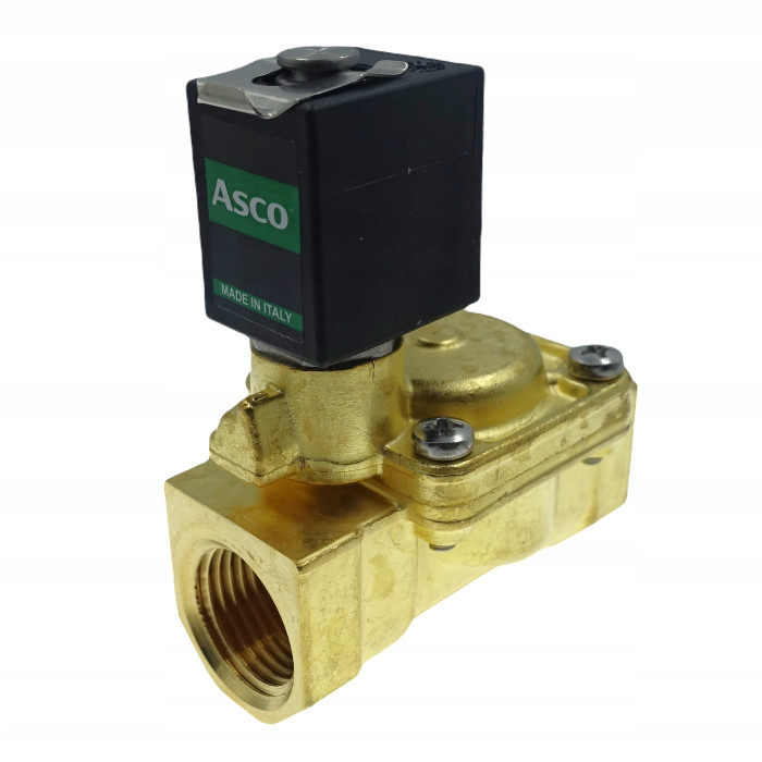 ELEKTROZAWÓR ASCO L182B01 2/2 NC 1/2" NORMALNIE ZAMKNIĘTY 24V DC