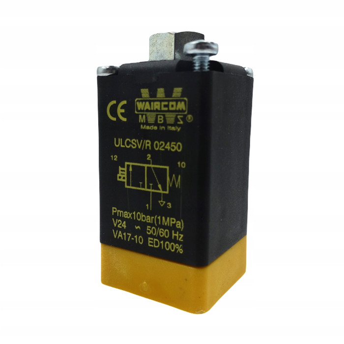 WAIRCOM ULCSV/R 02450 ELEKTROZAWÓR 3/2 NC 1/8" 24V AC