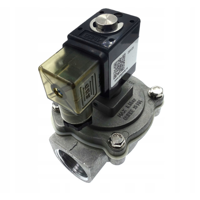 Elektrozawór impulsowy do strzepywania filtrów workowych 2/2 NC 24V DC