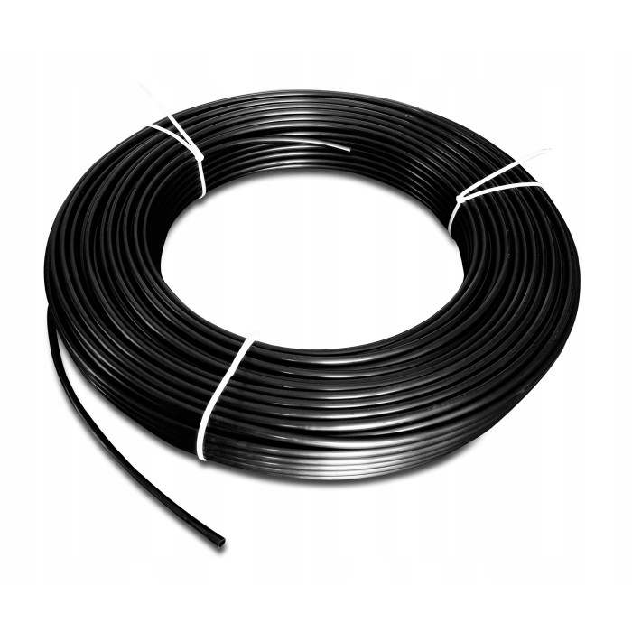 Przewód wąż poliamid PA Tekalan 8/6 mm 1mb czarny