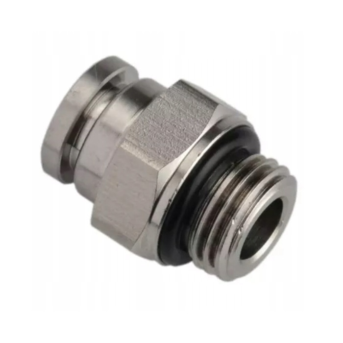 ZŁĄCZKA WTYKOWA PROSTA 12 mm 1/2" GZ METALOWA