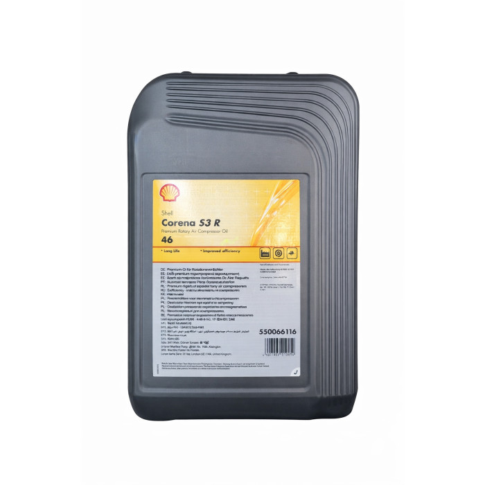OLEJ SHELL CORENA S3 R 46 OPAKOWANIE 20 L