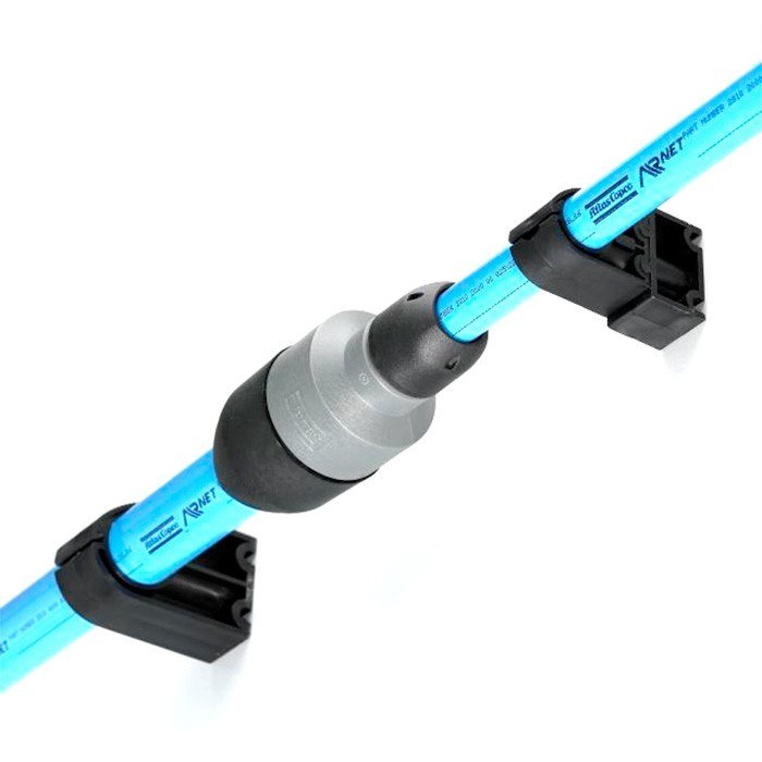 Conector recto - conector con reducción para tubo de aluminio de 40 - 1 1/2″ para 25 - 1" AirNET Atlas Copco