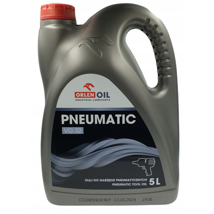 Olej do narzędzi i urządzeń pneumatycznych PNEUMATIC VG-32 5 litrów Orlen