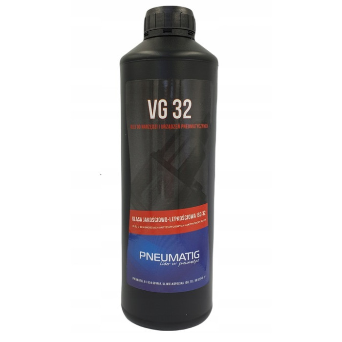 Olej do narzędzi pneumatycznych VG32 do smarownicy pneumatycznej 1L