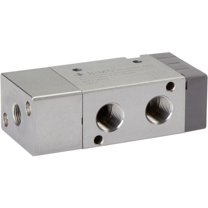 Vanne pneumatique 3/2 voies, G 1/4", Rappel par ressort (NO)